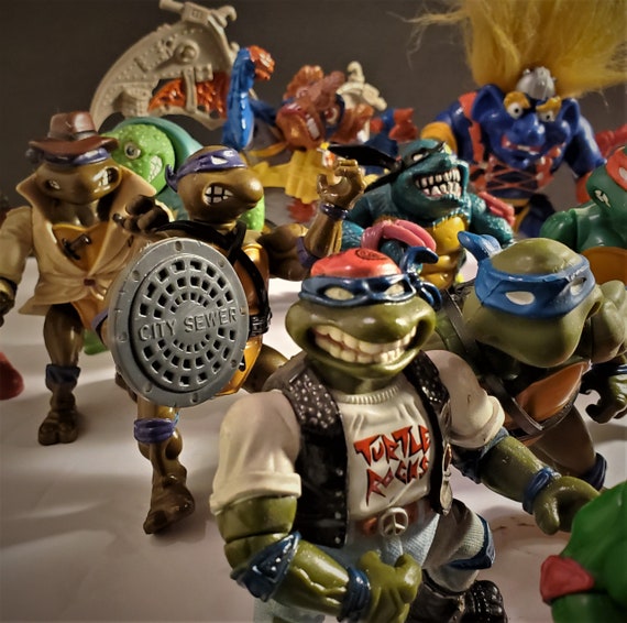 teenage mutant ninja turtles toys vintage