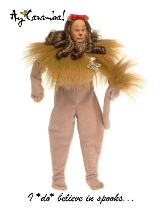 Vintage Barbie Ken Doll as the Cowardly Lion From the Wizard of OZ Doll by Mattel King of the Forrest Cowardly Lion Collector s Doll Mattel Etsy