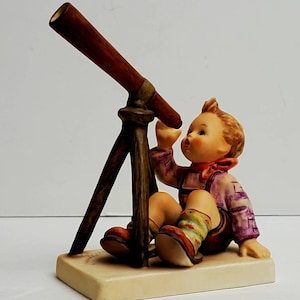 Vintage MJ Hummel "Star Gazer" Hum-132 Porcelain Figurine - Goebel West Germany