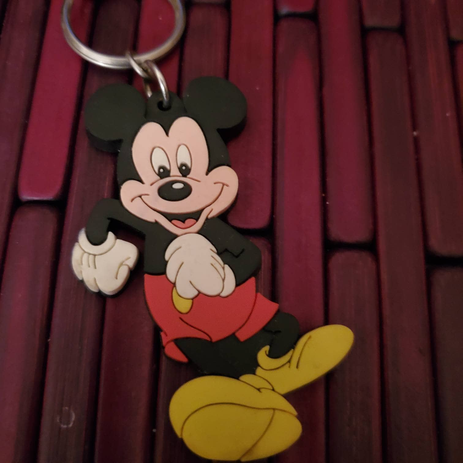 vintage mickey mouse keychain