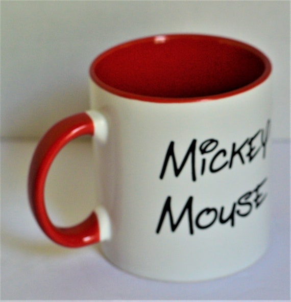 Mickey and Minnie Coffee Mugs Mickey and Minnie Mouse Half Body Coffee Mugs  -  Israel