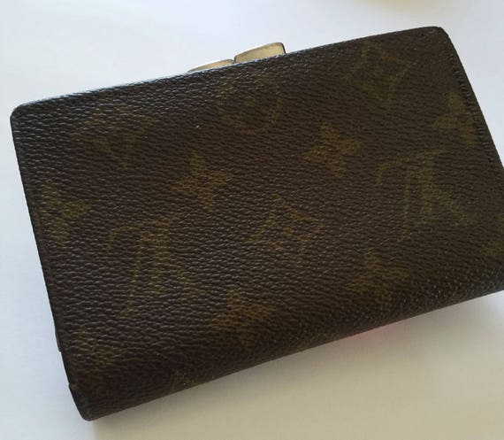 Vintage Louis Vuitton French Coin Purse and Billfold Wallet 