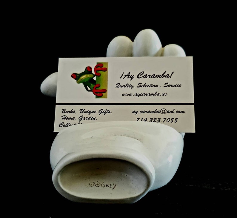 Vintage Walt Disney's Mickey Mouse Place Card Holder / - Etsy