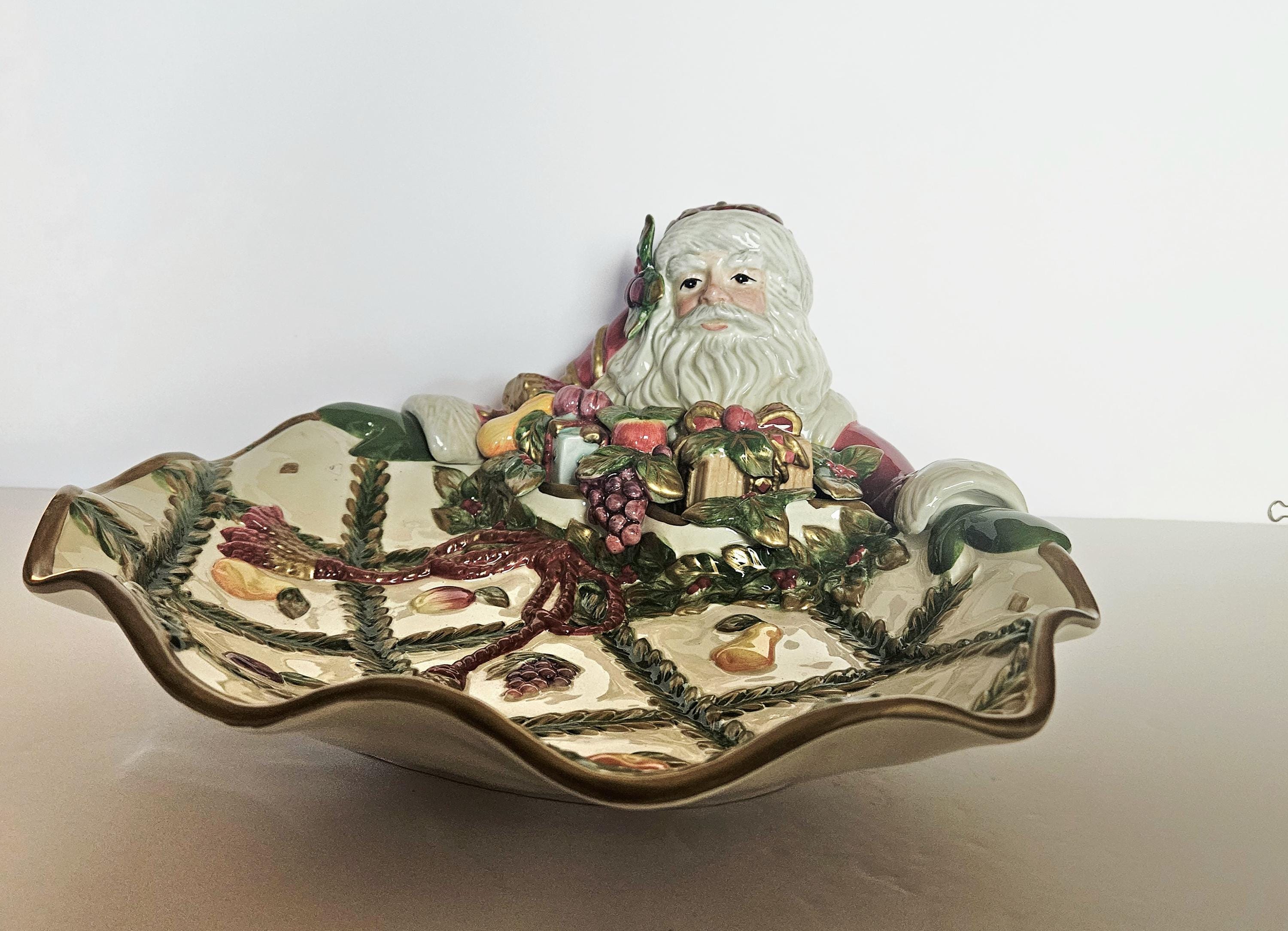 Fitz & Floyd（フィッツ＆フロイド) HolidaySolstice Fitz and floyd platter - Etsy 日本