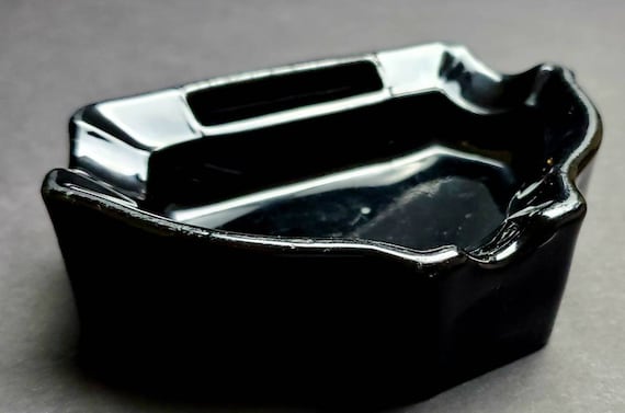 Black mini ashtray, set of 3 - Ashtrays : Buffet Plus