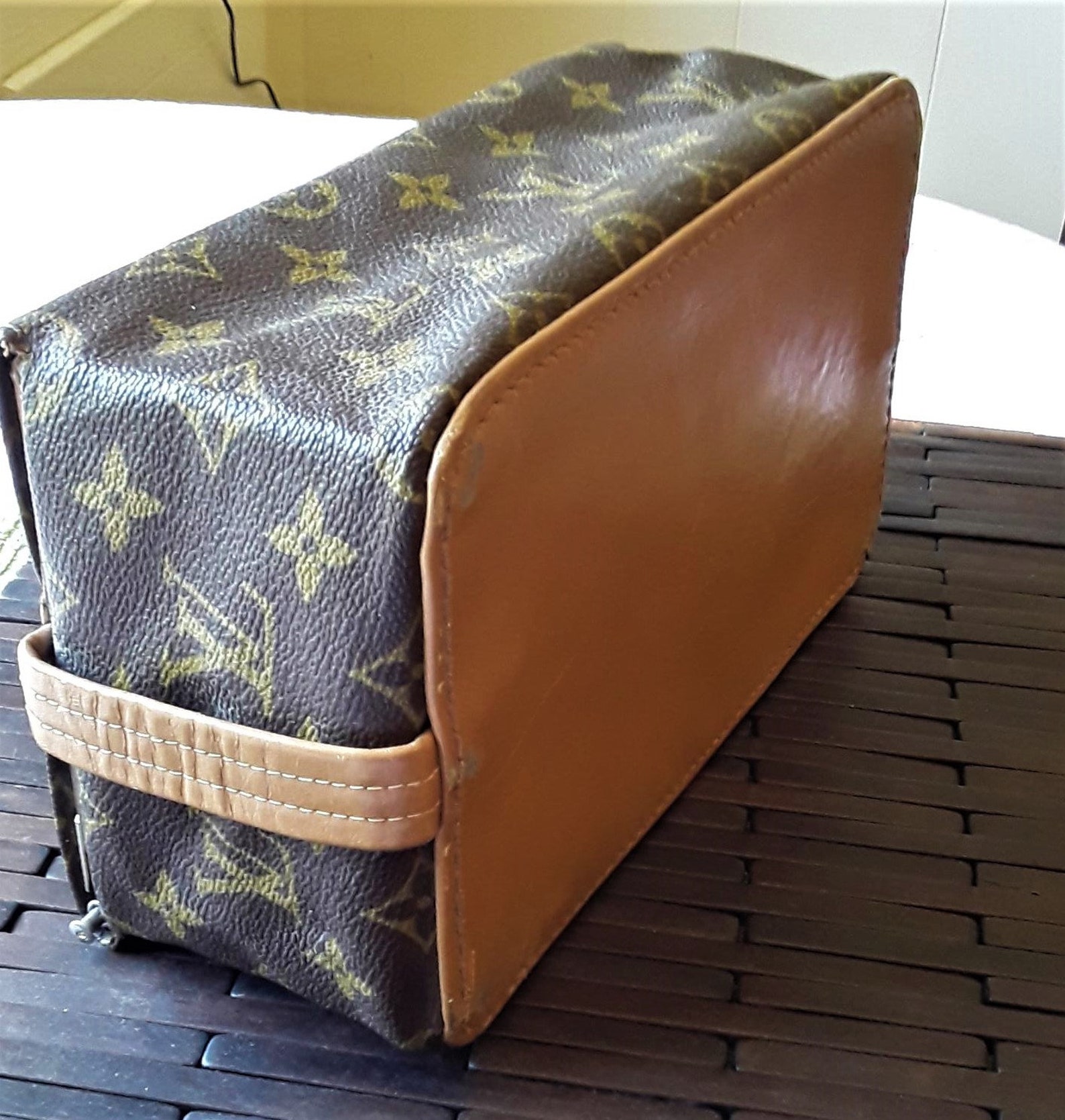 Vintage Louis Vuitton Dop Kit Rare Men's Toiletries Bag Etsy