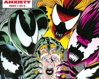 Marvel Comics Venom: Separation Anxiety #1 1994 Embossed Cover
