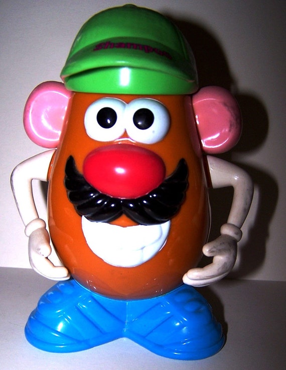 Vintage Disney S Toy Story Mr Potato Head Shampoo Bottle Etsy