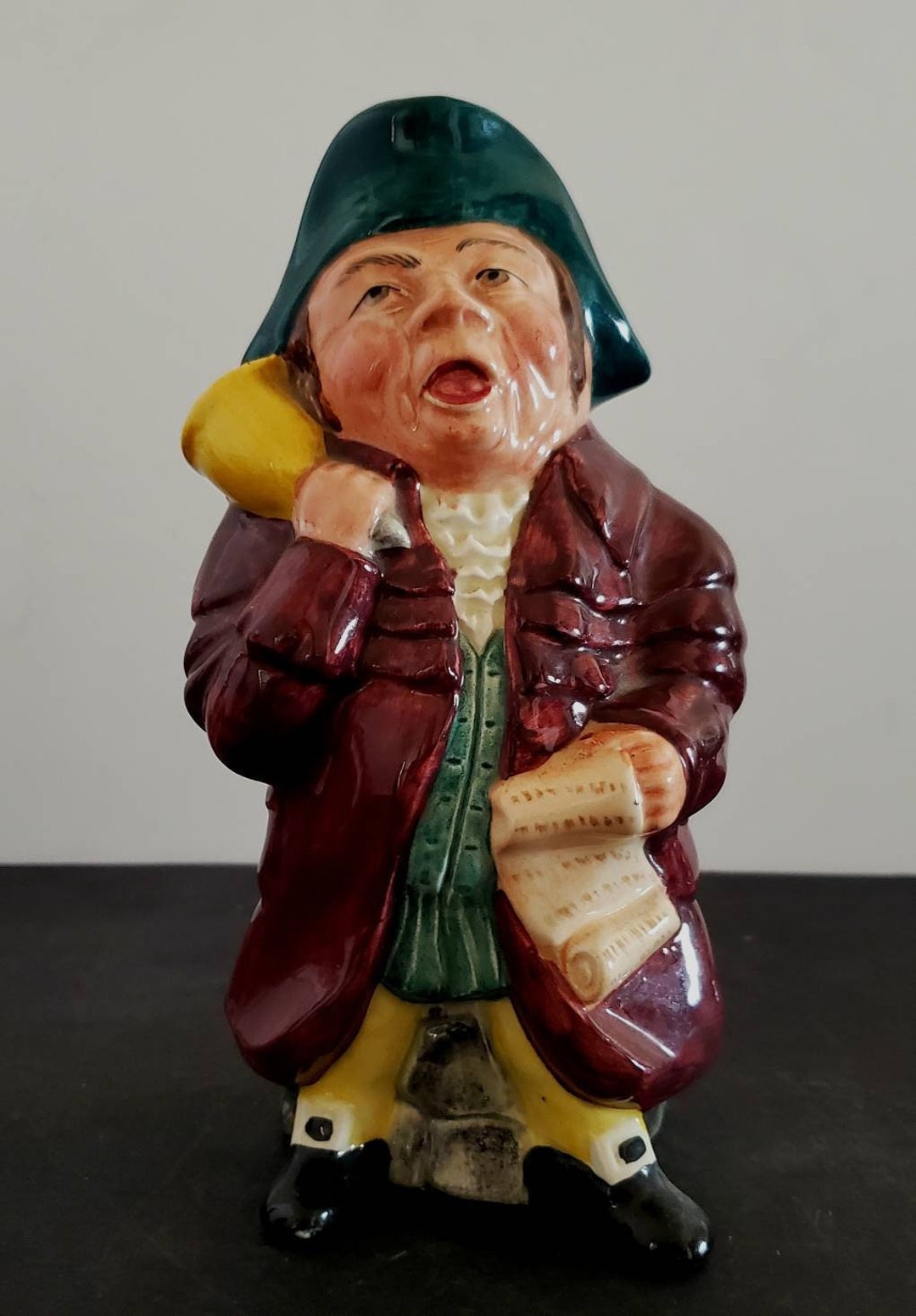 Toby Ridgway Ridgway Sterling Pottery Ltd English Character Toby Jug Town Crier - Etsy