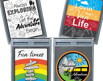 Fridge vinyl sticker decal Camper van / Motorhome