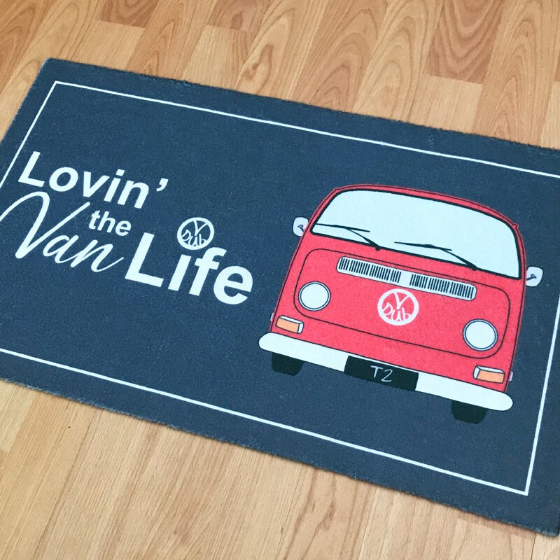 Personalised Campervan Doormat Etsy