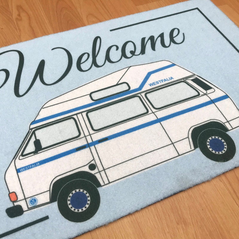 Personalised Campervan Doormat Etsy