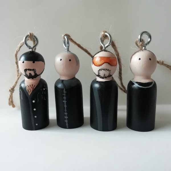 U2 ornaments, U2 dolls, U2 Christmas tree decorations