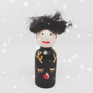 Robert Smith Ornament, Robert smith doll, Robert smith in Christmas jumper
