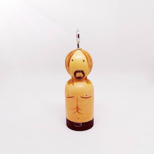 Iggy pop-pop, Iggy pop-poppetjes, Iggy pop-ornament, Iggy pop-cadeau, Iggy pop-kerstboomdecoratie