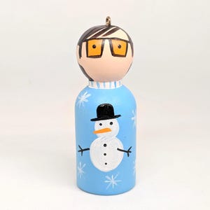 Boneco Jarvis Cocker, enfeite Jarvis, presente Jarvis, polpa Jarvis
