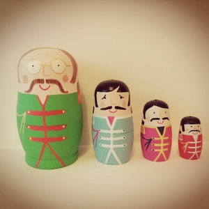 Beatles Stapelpuppen