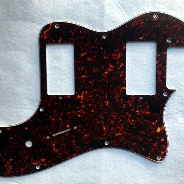 Replacement Pickguards For Fender Telecaster Thinline '72 Reissue - Brown Tortoise Shell - For Standard or Fender Wide Range Humbuckers