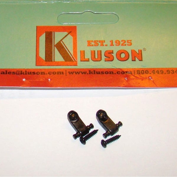 Kluson Replacement String guides For Fender American Series Guitars - Black, Chrome, or Gold Finish