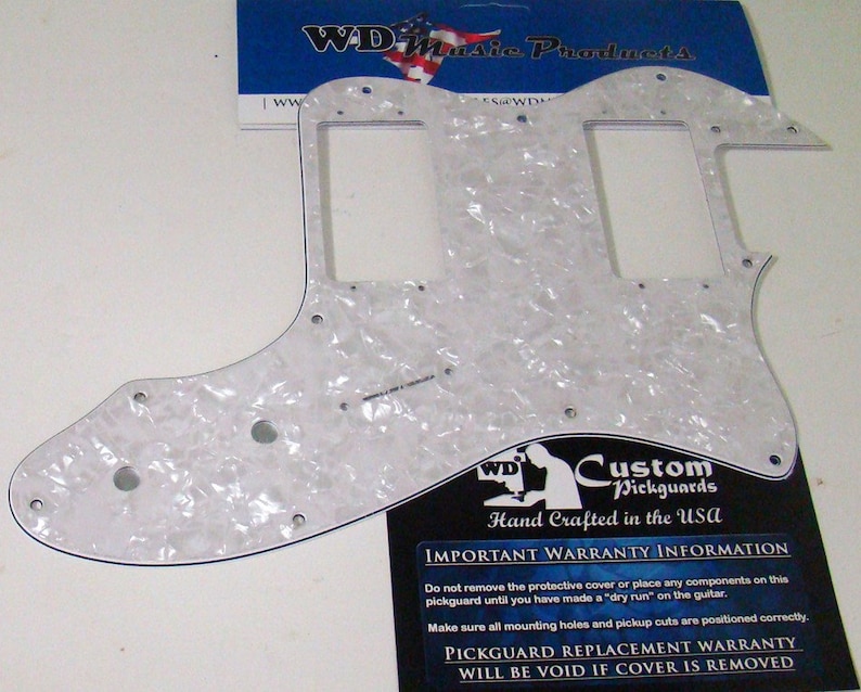 Replacement Pickguards for Fender Telecaster Thinline Choice of Color