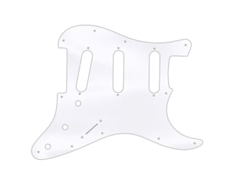 Clear Acrylic Pickguard for Fender Stratocaster