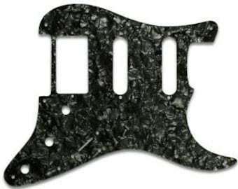 Replacement Hum Single Single Pickguard For Fender® Stratocaster® - Black Pearl or Blue Pearl