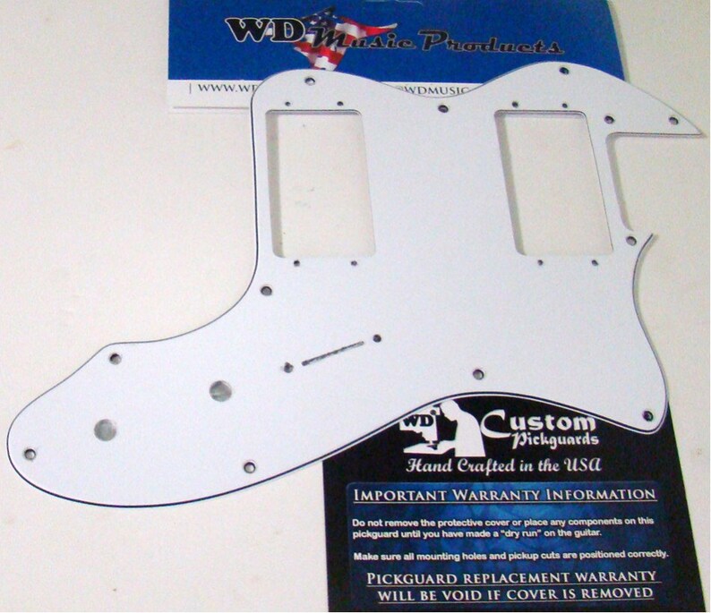 Replacement Pickguards for Fender Telecaster Thinline Choice of Color