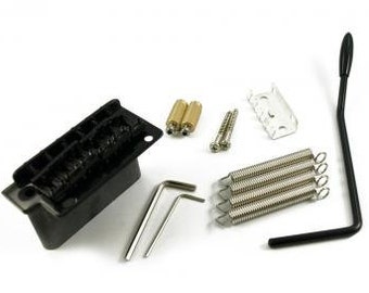 WILKINSON® Contemporary Two Post Fulcrum Tremolo System - Black, Chrome, or Gold Finish