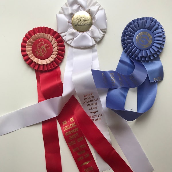 Texas Horse Ribbons - Equestrian Award - So Cool! - Straight From Texas!
