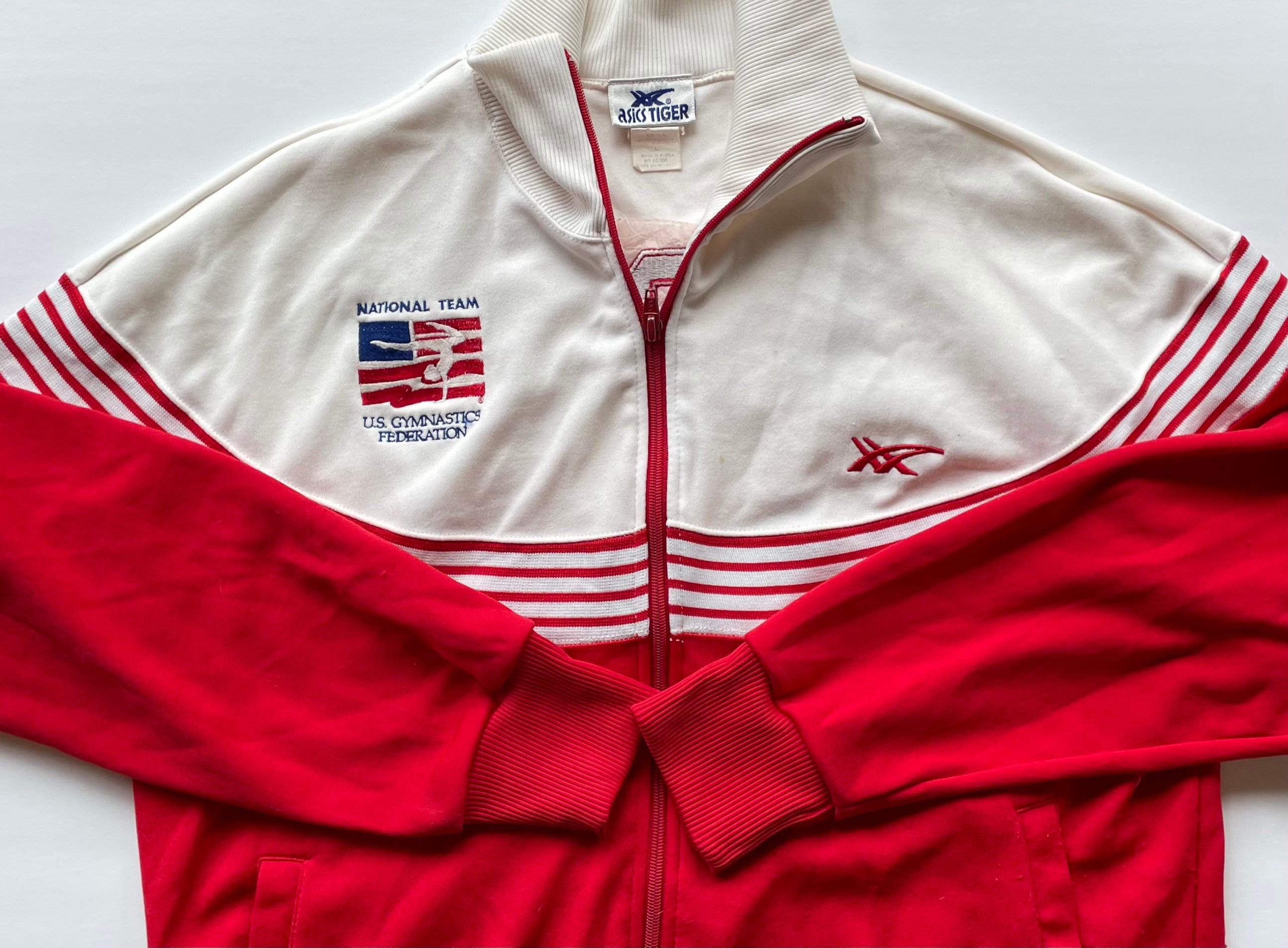 Asics Tiger Jacket - Etsy Asics Tiger Jacket - Etsy