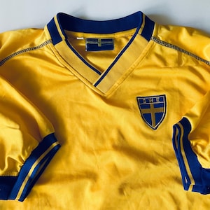 Vintage Swedish Soccer Jersey - Etsy