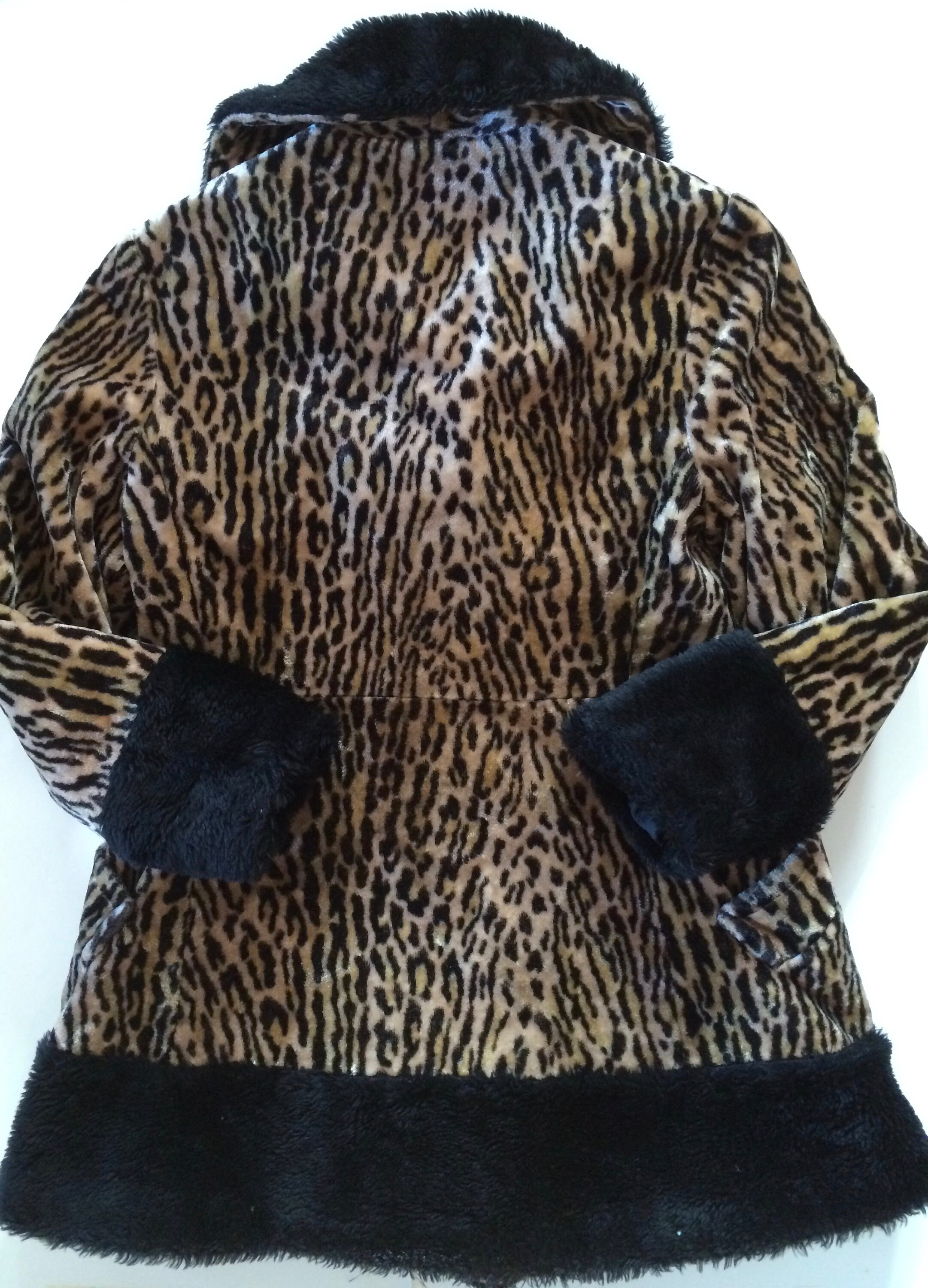 柄物好き必見】leopard jacket vintage ジャケット・アウター
