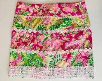 Gonna Lilly Pulitzer - Incantevole! - Deliziosi colori tropicali e fantasia con l'iconica stampa Lilly - Abbigliamento estivo luminoso e solare, perfetto per le vacanze.