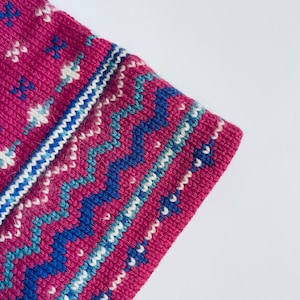 Vintage Ski Hat - The Coolest!  Retro 80s Colors!  -Charming Retro Winter Ski Sportswear