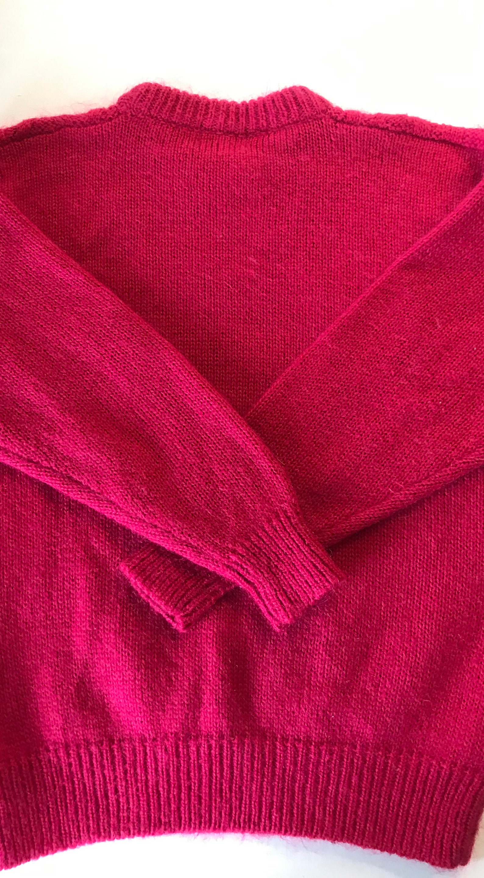 Irish Fisherman Sweater Fantastic Fusia Pink Yummy Pink - Etsy