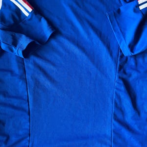 Vintage France Soccer Jersey - Adidas - Athletic World Cup Futbol Jersey - French National Team - L Kids image 3