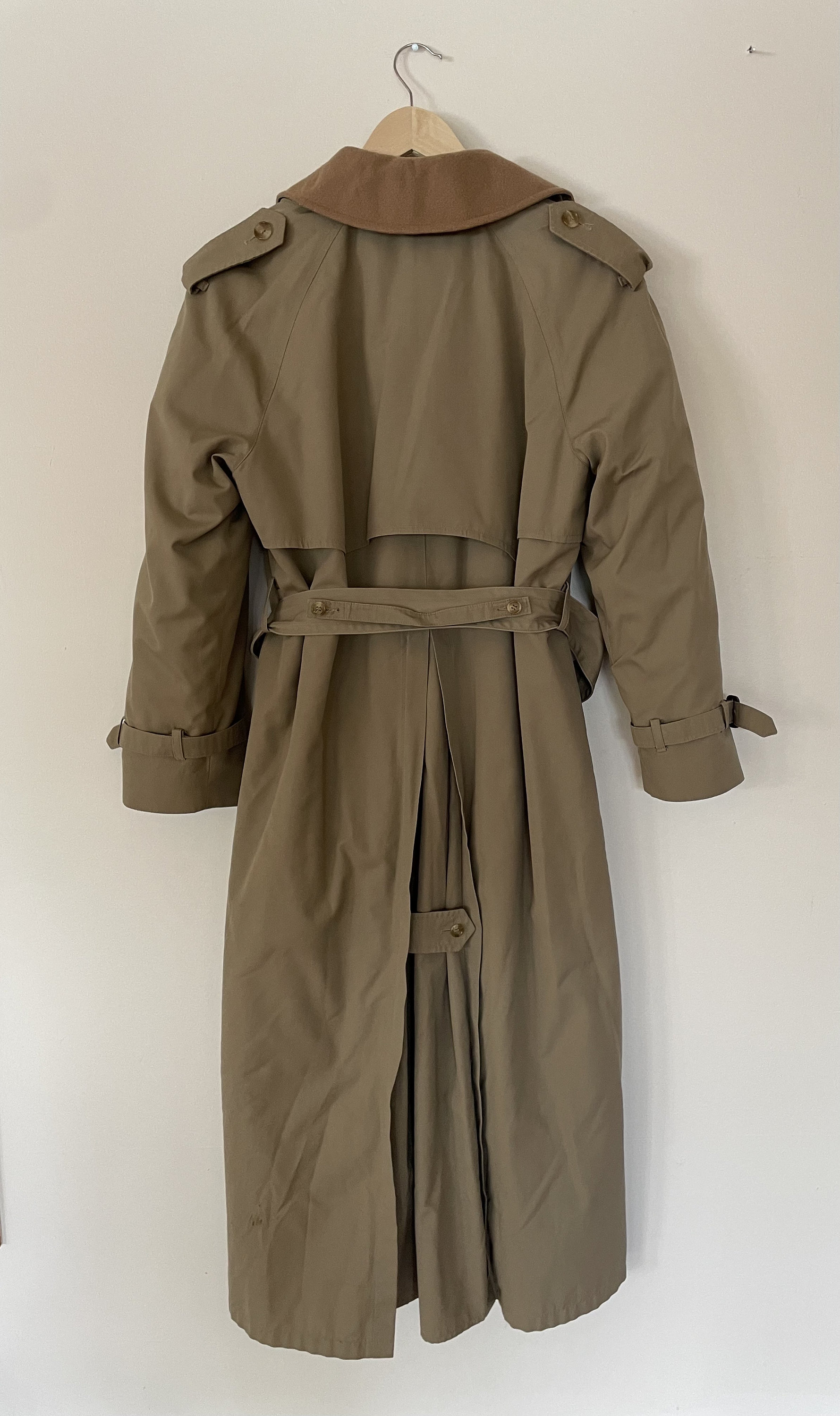 USA製 80s Brooks Brothers TRENCH COAT Brooks Brothers Vintage Trench Coat - Love This! - Wool