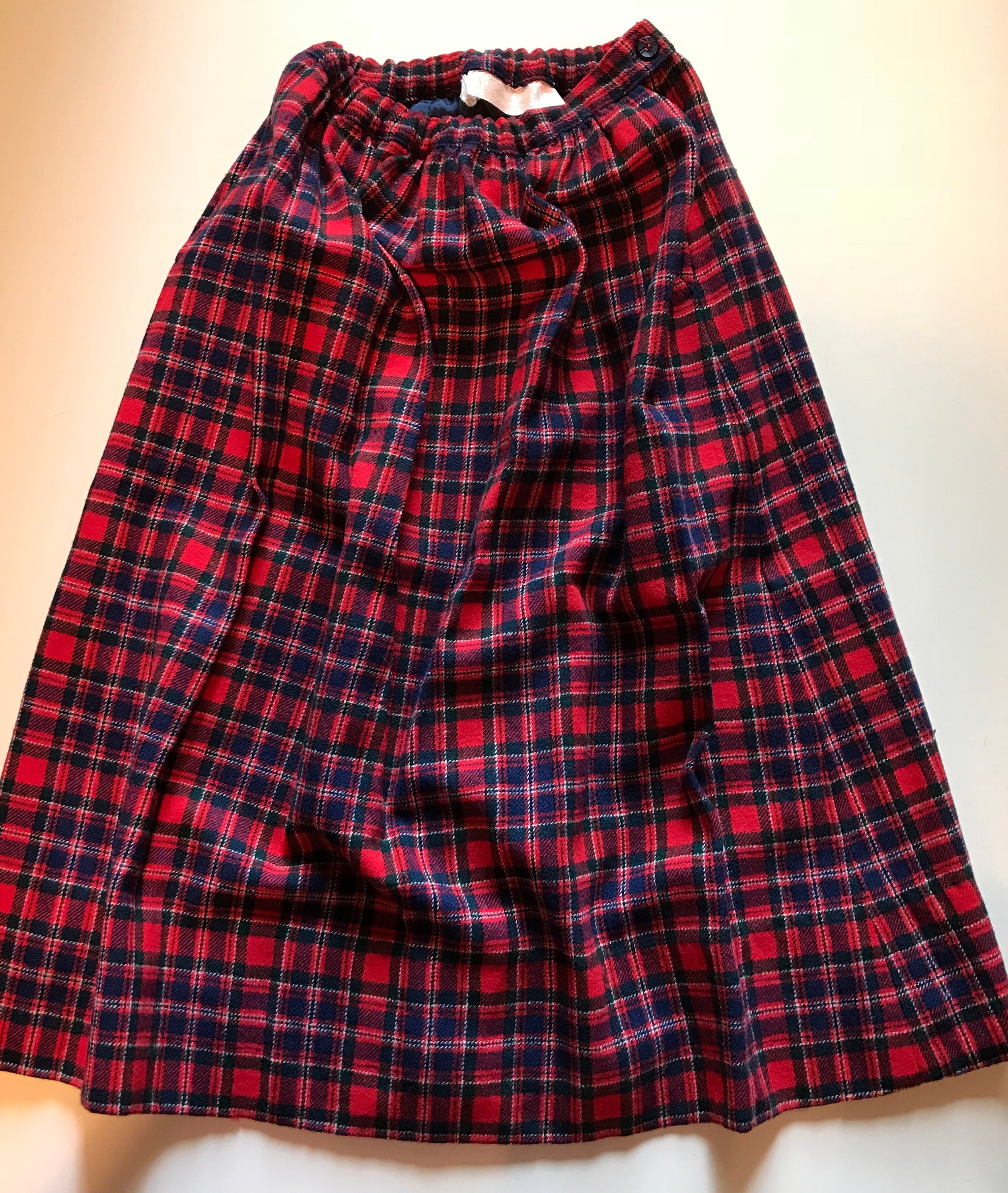 Pendleton Plaid Skirt Lovely Vintage Tartan Wool USA - Etsy