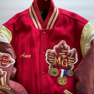 Bling letterman jackets hot sale