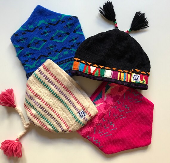 retro ski hat