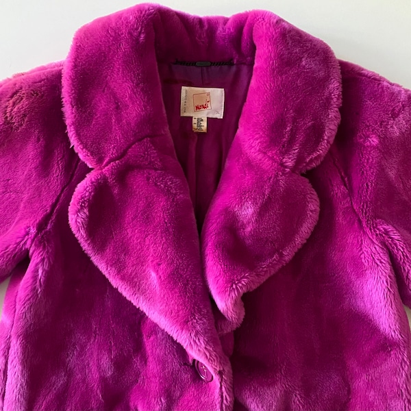 Pink Fur Coat - Etsy