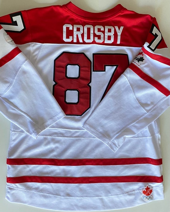 2010 Sidney Crosby Team Canada Olympics Game Worn Jersey - 1st