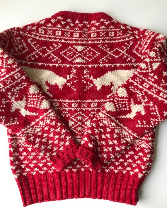 Scandinavian Christmas Sweater Vintage 