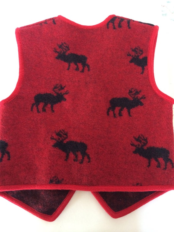 reindeer sweater vest