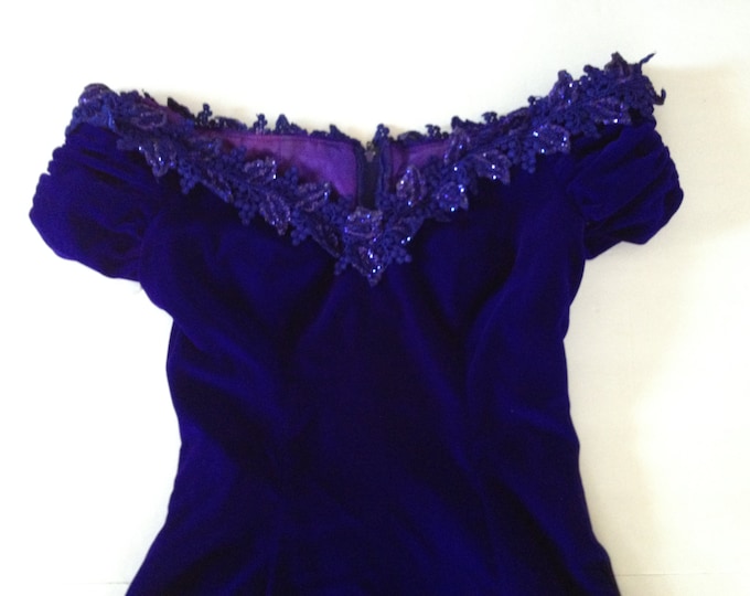 Vintage Black Velvet Bow Light Blue Puffy Birthday Dress Homecoming Dress cc3743