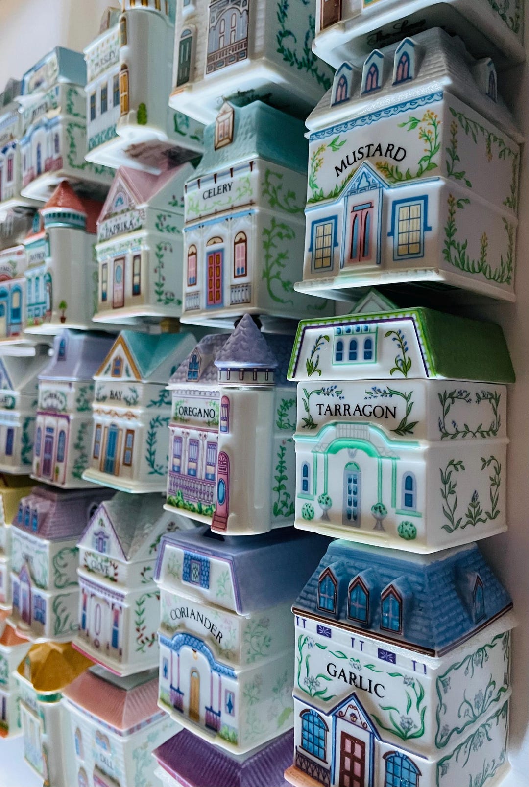 Lenox Spice Village - Enchanting- Priced per Canister Piece! - - Etsy
