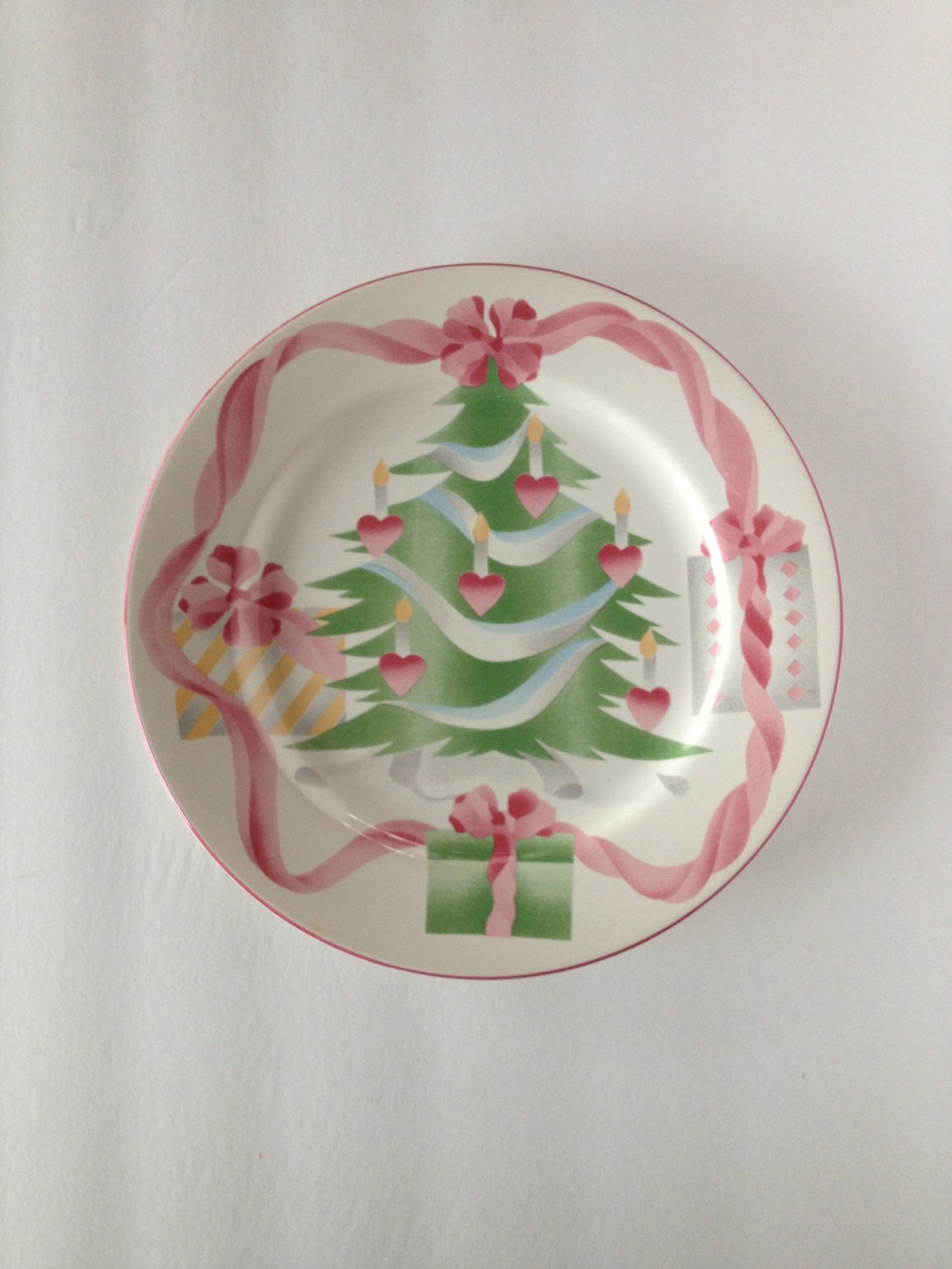 Magna SANGO ヴァレンチノXmas　おまけ⑫⑬⑭イタリア陶器X'mas Valentino Garavani Magna Produced By Sango China Set of 5