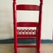 Red Rocking Chair for Kids Charming Small Old School - Etsy
