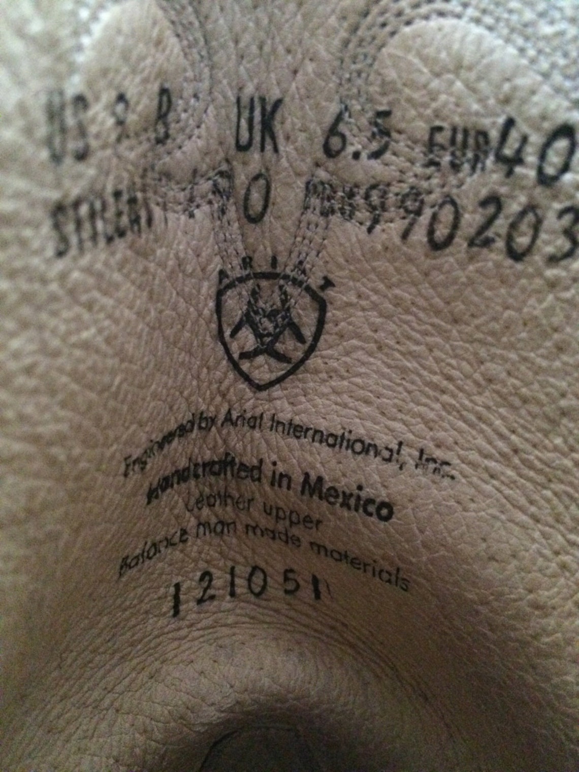 Cowboy Boots Ariat Handmade in Chestnut & Chocolate Brown Etsy