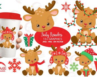 Download Rudolph Clipart Etsy